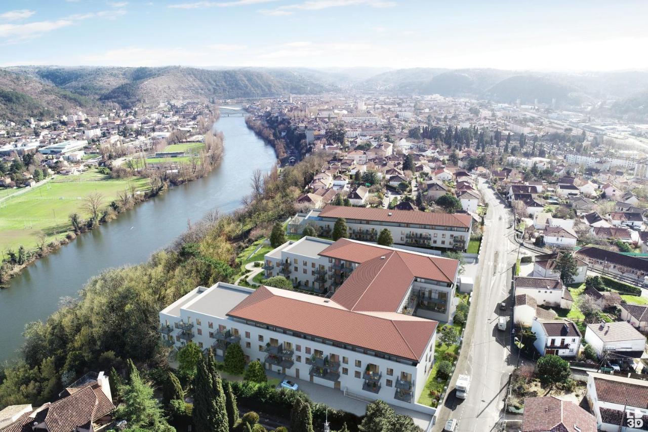 Aparthotel Domitys L'Amarante Cahors Esterno foto